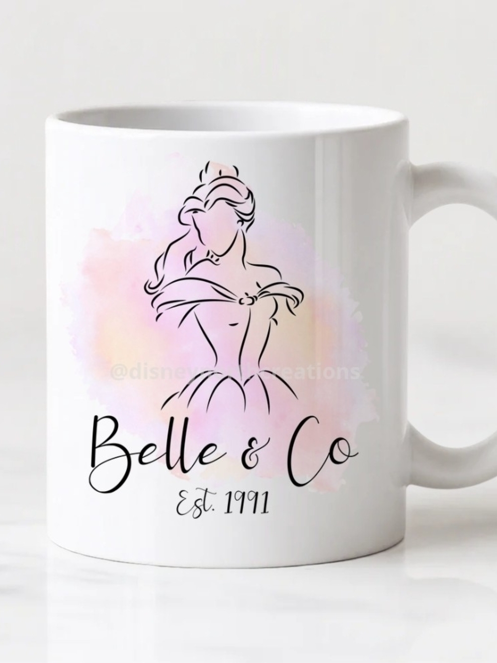 Disney Princess Belle Ceramic Mug